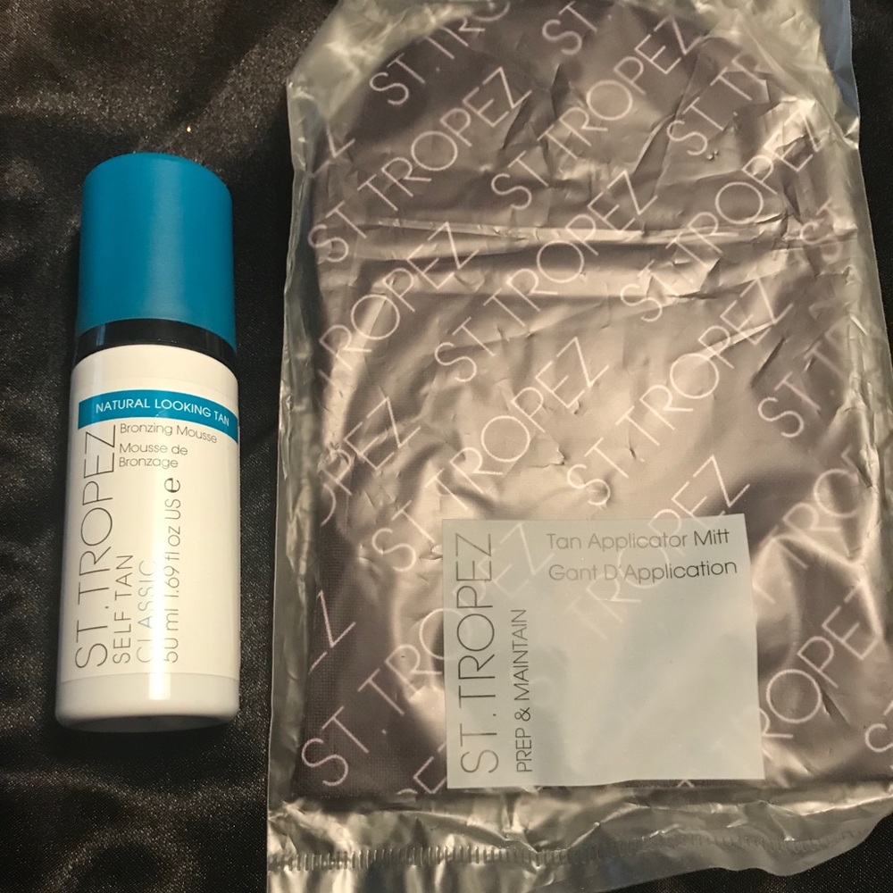 St. Tropez Bronzing Mousse and Mitt